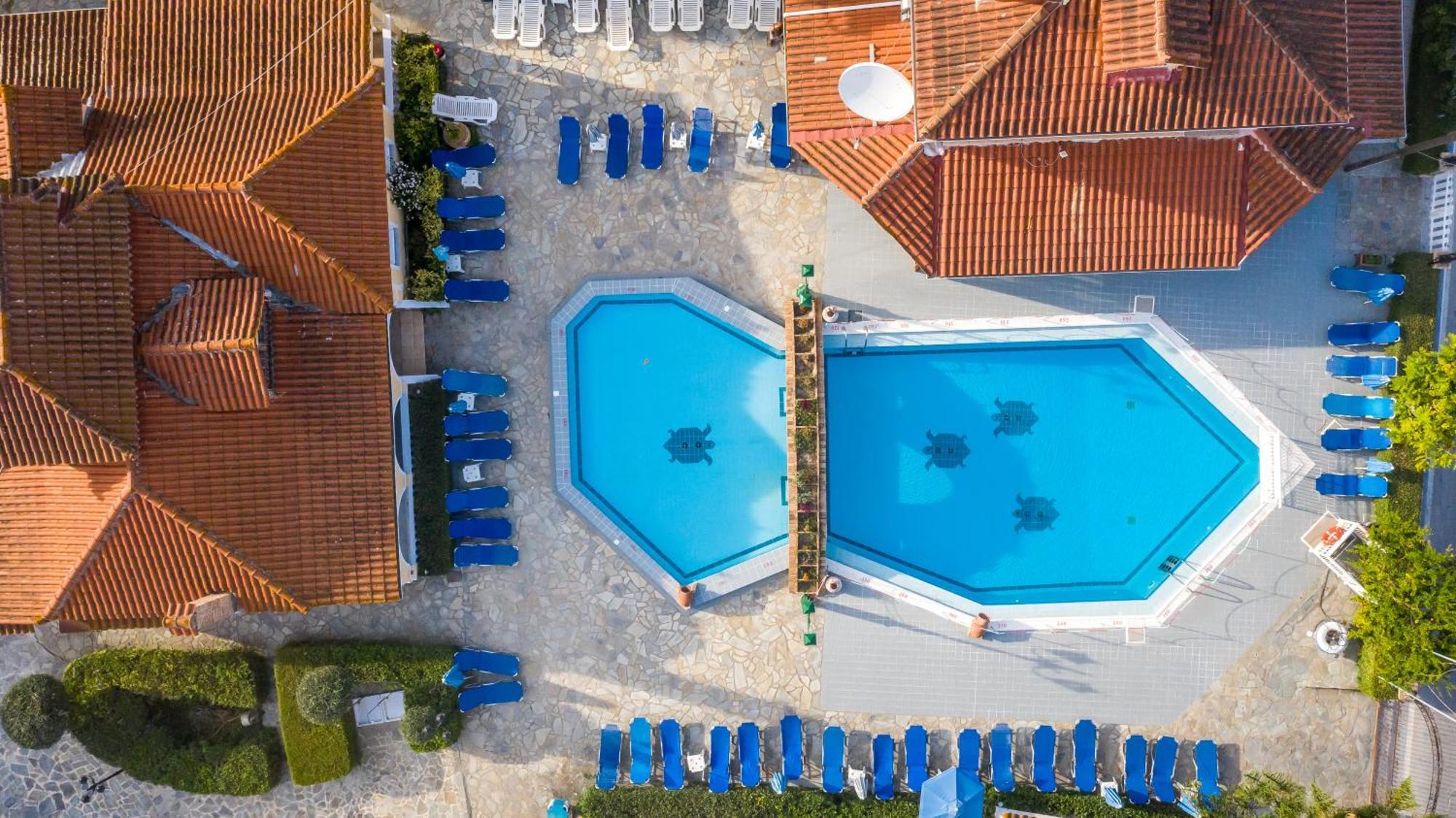 Elpida Hotel Alykanas  Buitenkant foto