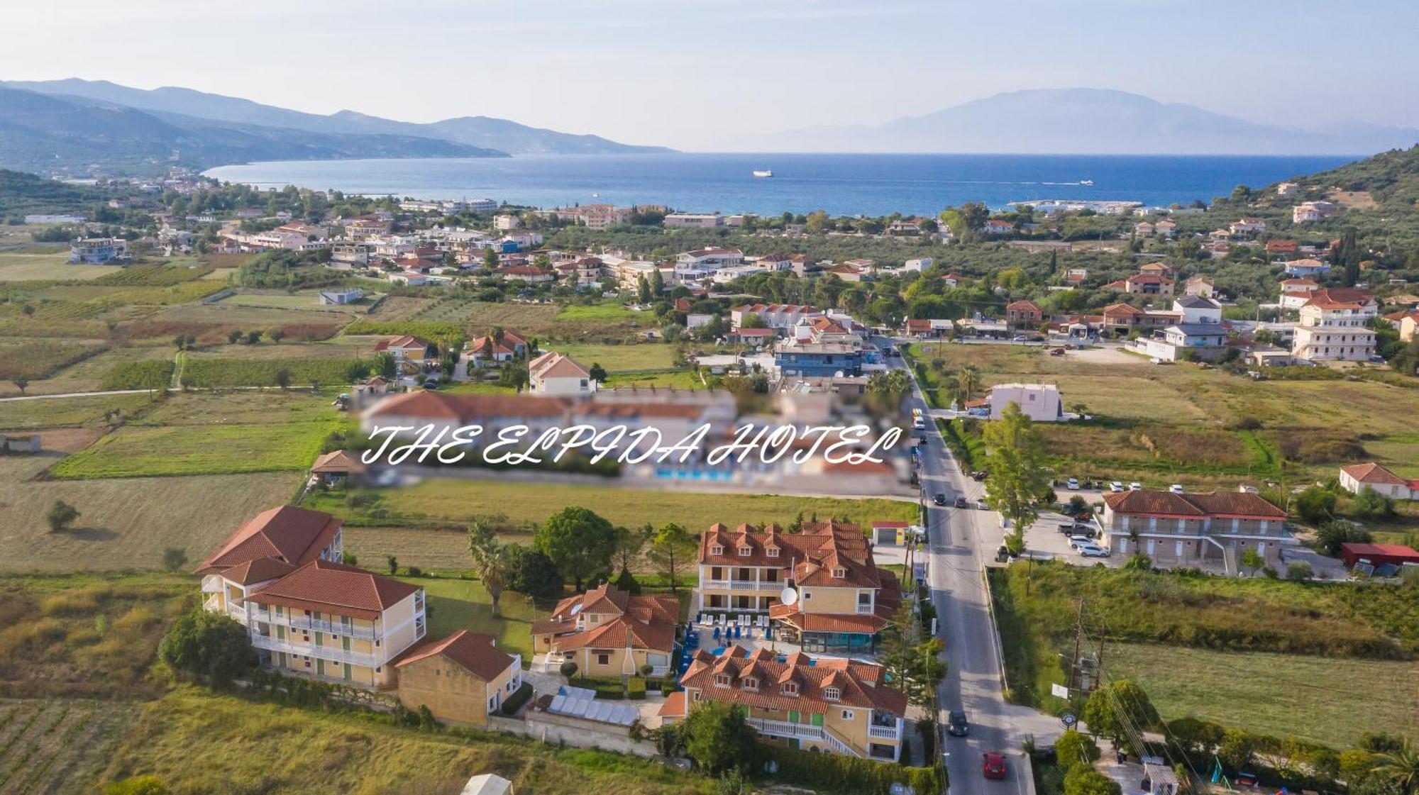 Elpida Hotel Alykanas  Buitenkant foto