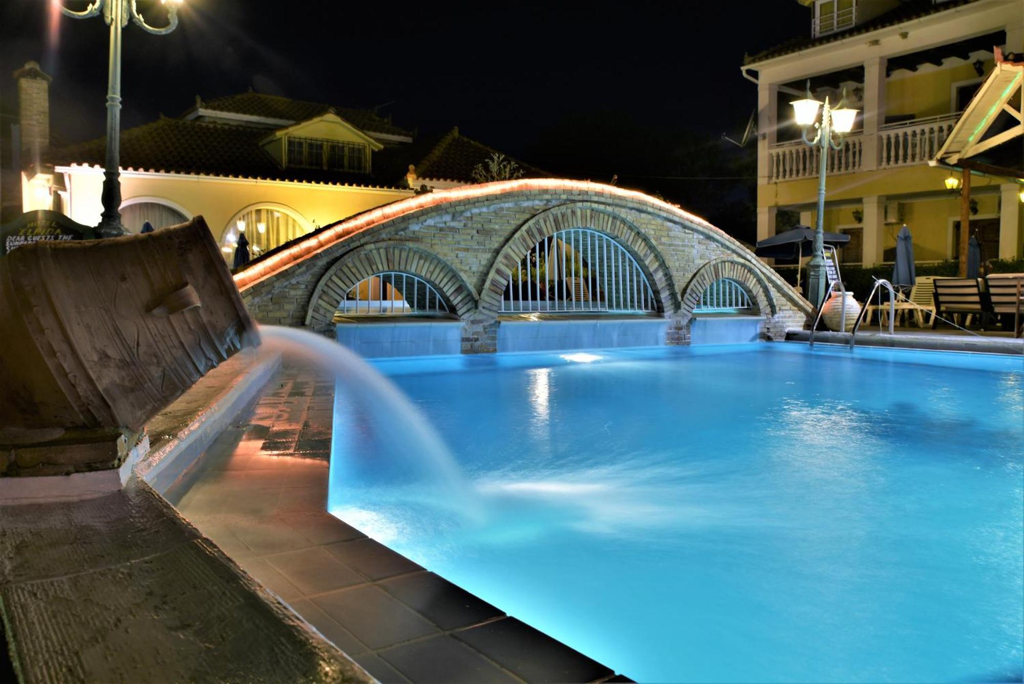 Elpida Hotel Alykanas  Buitenkant foto